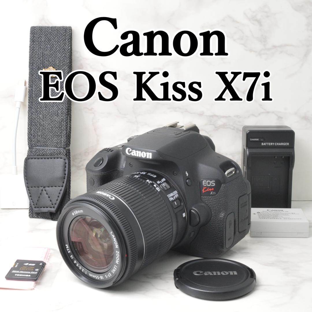 Canon EOS Kiss X7i⭐️スマホ転送 一眼レフカメラ キヤノン - メルカリ