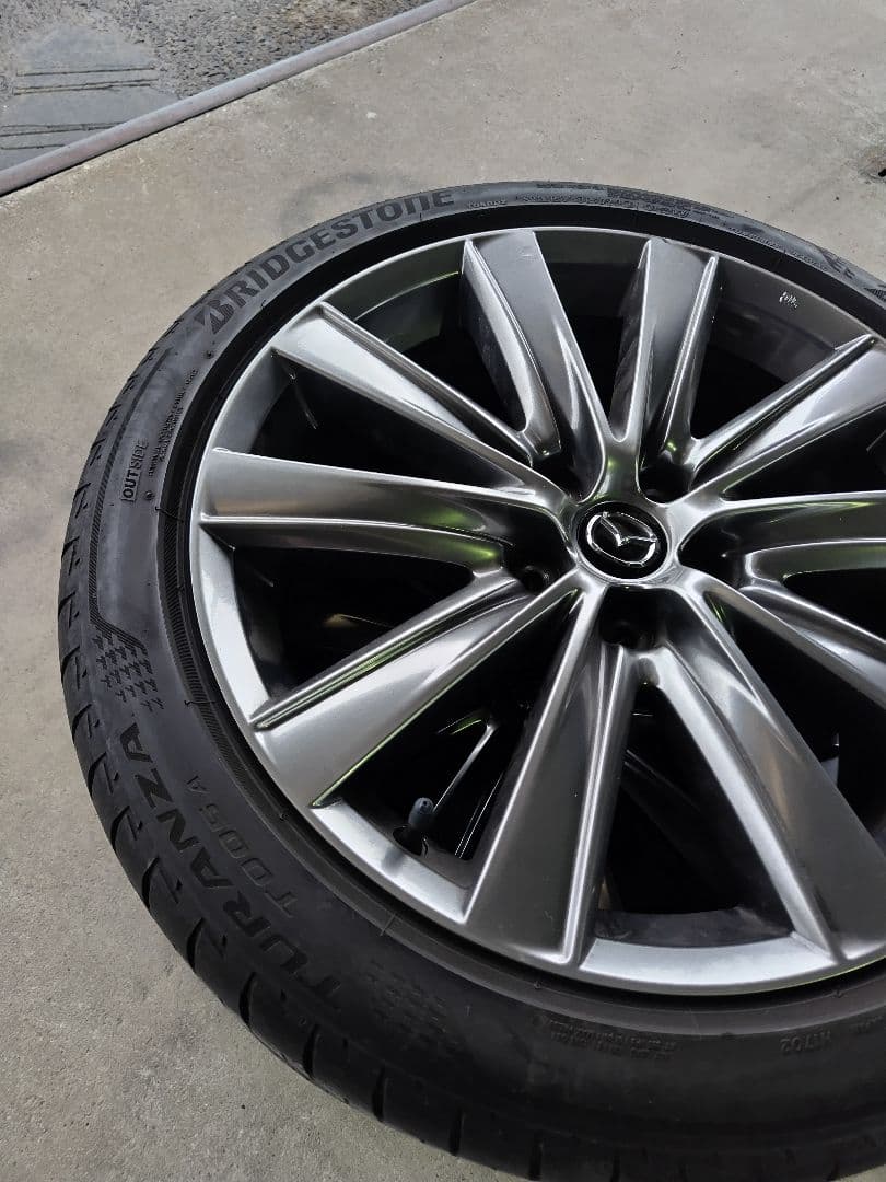 mazda6アテンザ純正アルミホイール19インチ ブリヂストントランザ 純正