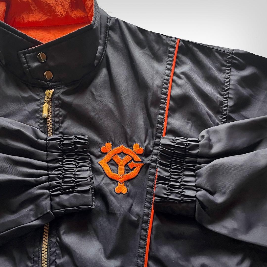 90s デサント 読売ジャイアンツ 巨人軍 ナイロンジャケット L 長嶋茂雄