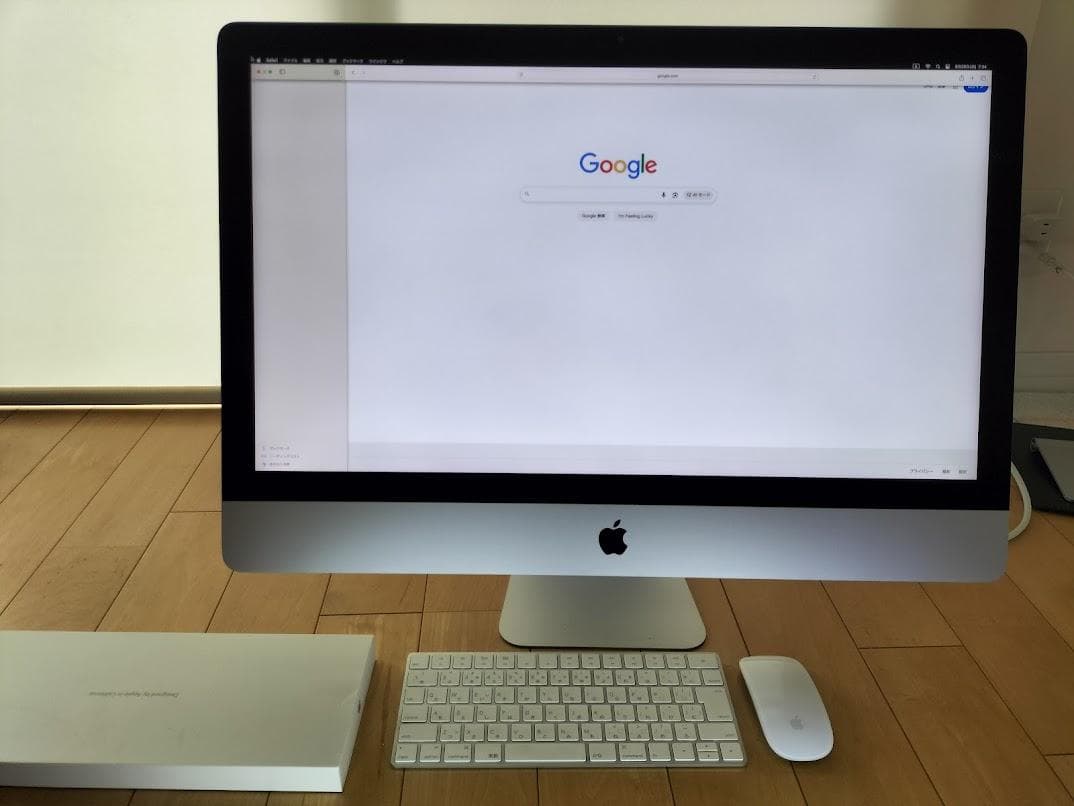 Macデスクトップ iMac 27inchi 5K 2017 SSD+HDD 2.12TB