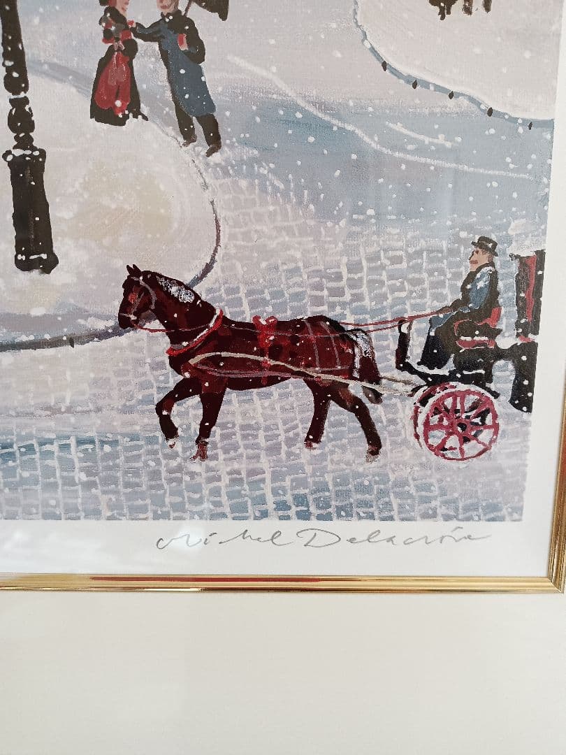 ミッシェルドラクロワ オペラ座の雪の夕暮れ - メルカリ