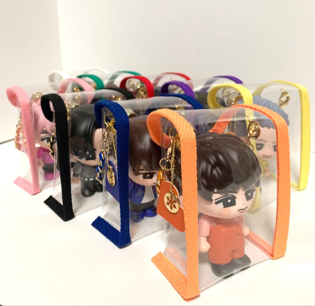 s(プロフ閲覧必須)様専用 すのチルソフビポーチ ピンク オレンジ