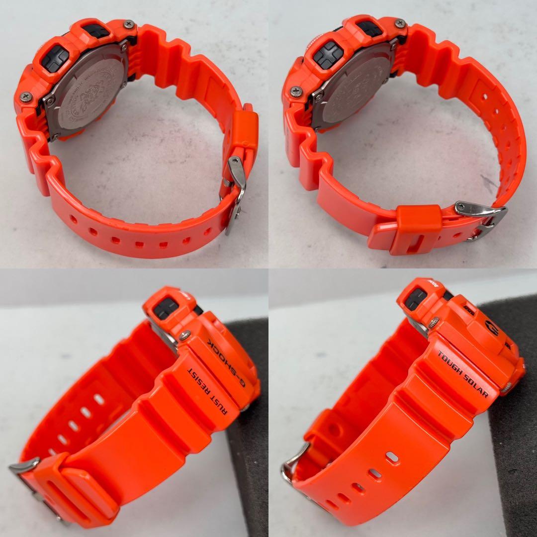 極美品 G-SHOCK GW-9100R 電波ソーラー レスキューオレンジ 限定