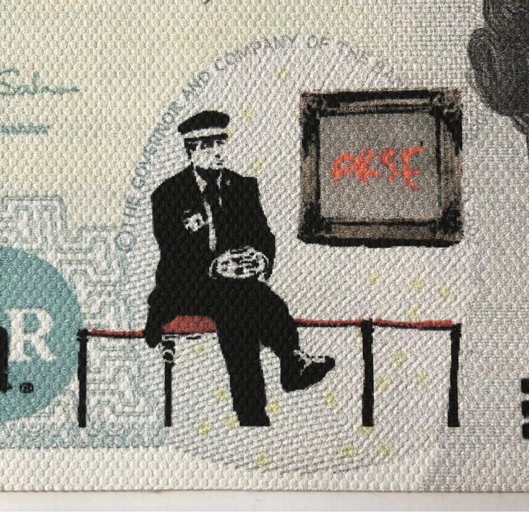 Banksy バンクシー GalleryAttendant 5ポンド 書類セット - メルカリ