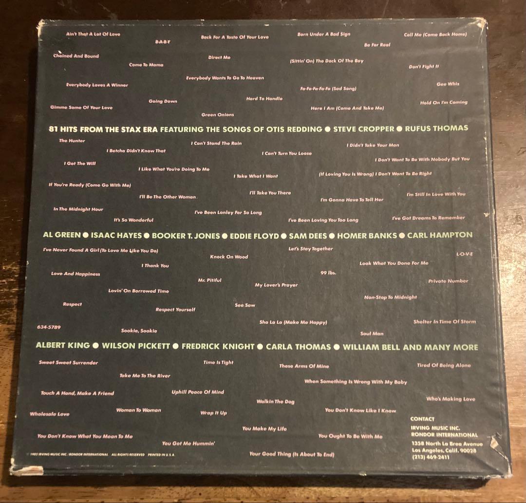 ◾️ソウル集大成全81曲5LPボックス/プロモ限定盤■V.A. / East Me