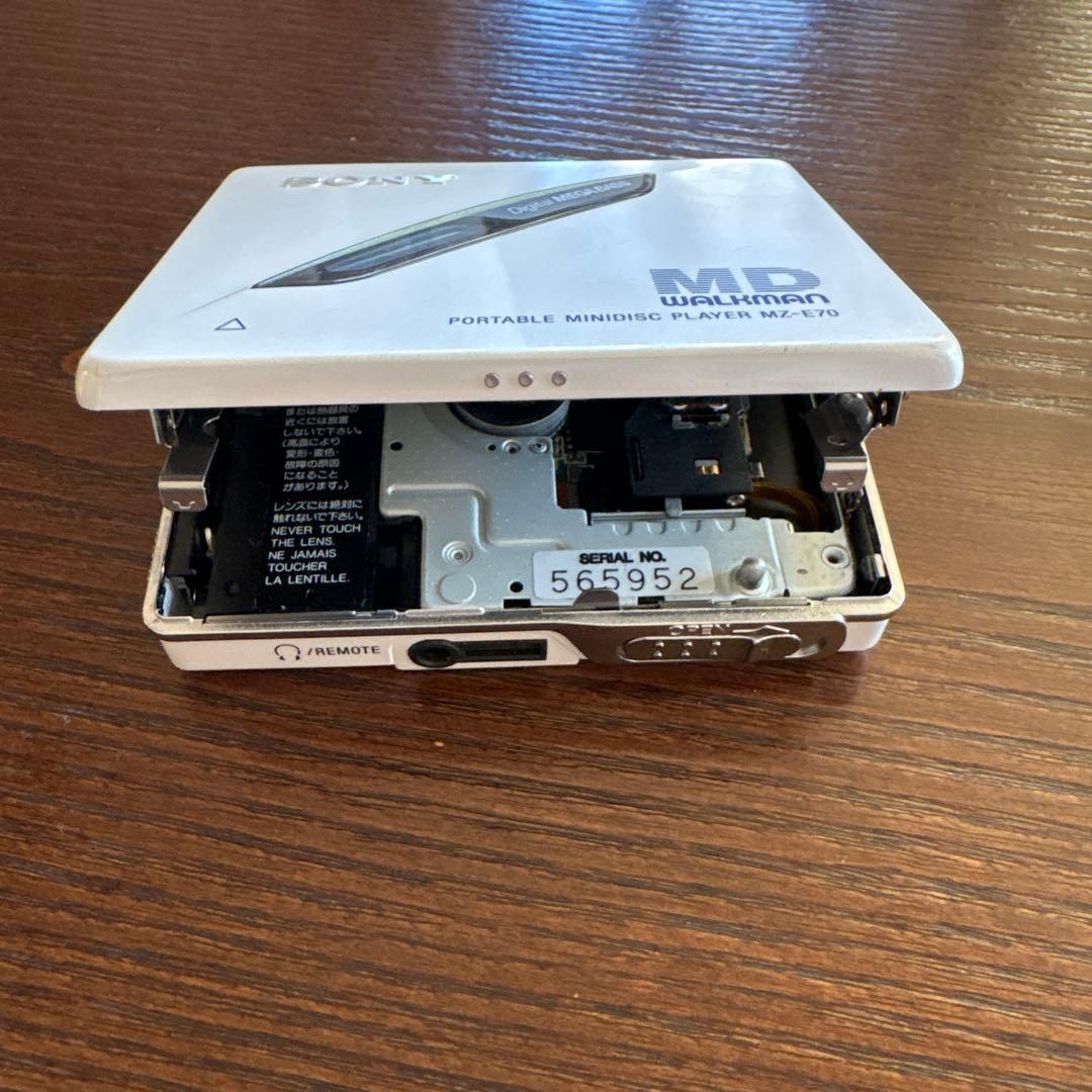 SONY MZ-E70 ポータブルMDプレーヤー ジャンク 動作未確認 値下可