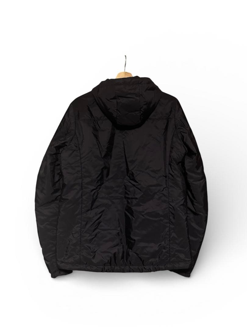 PRADA】 中綿ナイロンジャケット トライアングルプレート ブルゾン 48