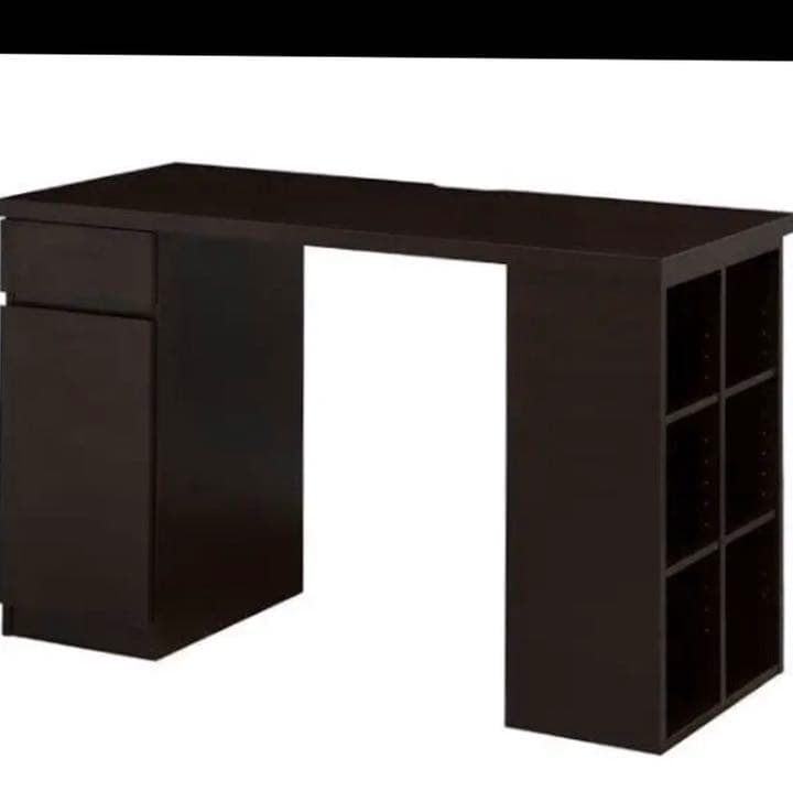 ニトリ デスク袖付き(N クーパー 120 DBR) - メルカリ