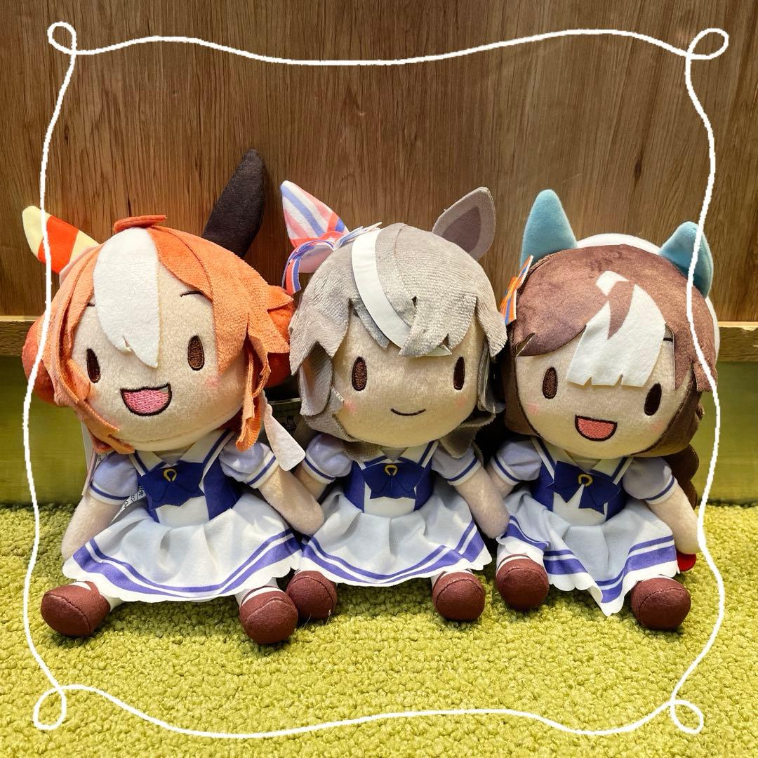 ウマ娘 ふわぷち ぬいぐるみ Vol.2 全3種セット - メルカリ