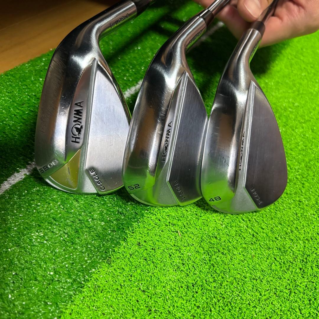 HONMA ウェッジ3本セット 48/52/58 ホンマ ゴルフ DG X100 - メルカリ