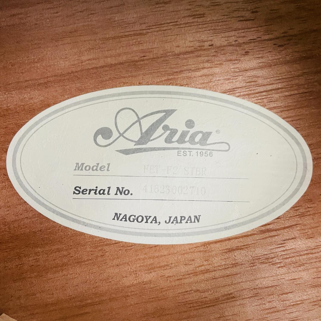 美品 ARIA FET-F2 STBR Stained Brown【整備品】 - メルカリ