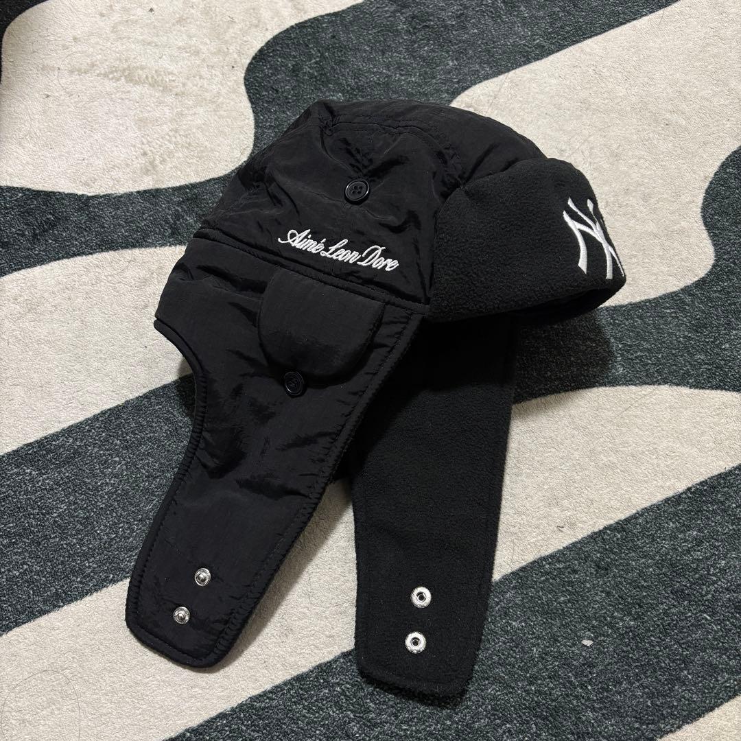 帽子 AIME LEON DORE NY TRAPPER HAT NEW ERA Aime Leon Dore New Era New York Mets Trapper Hat Olive Earflap