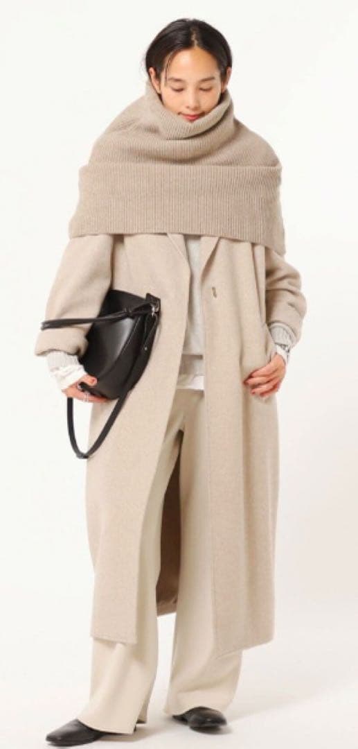 AP STUDIO リブニットケープ - メルカリ