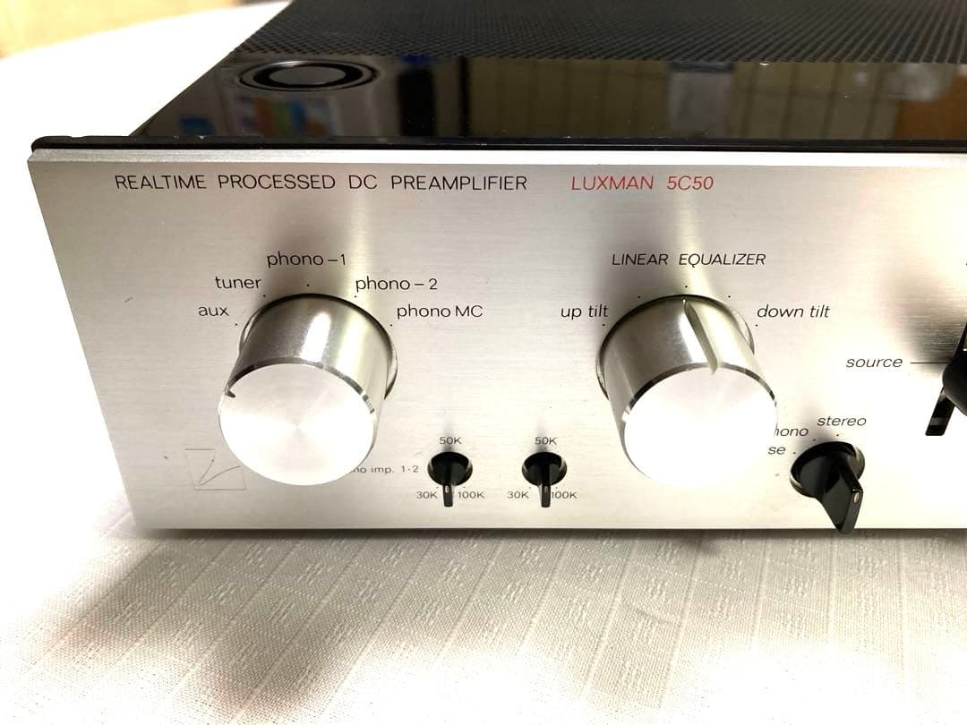 LUXMAN 5C50 プリアンプ - メルカリ