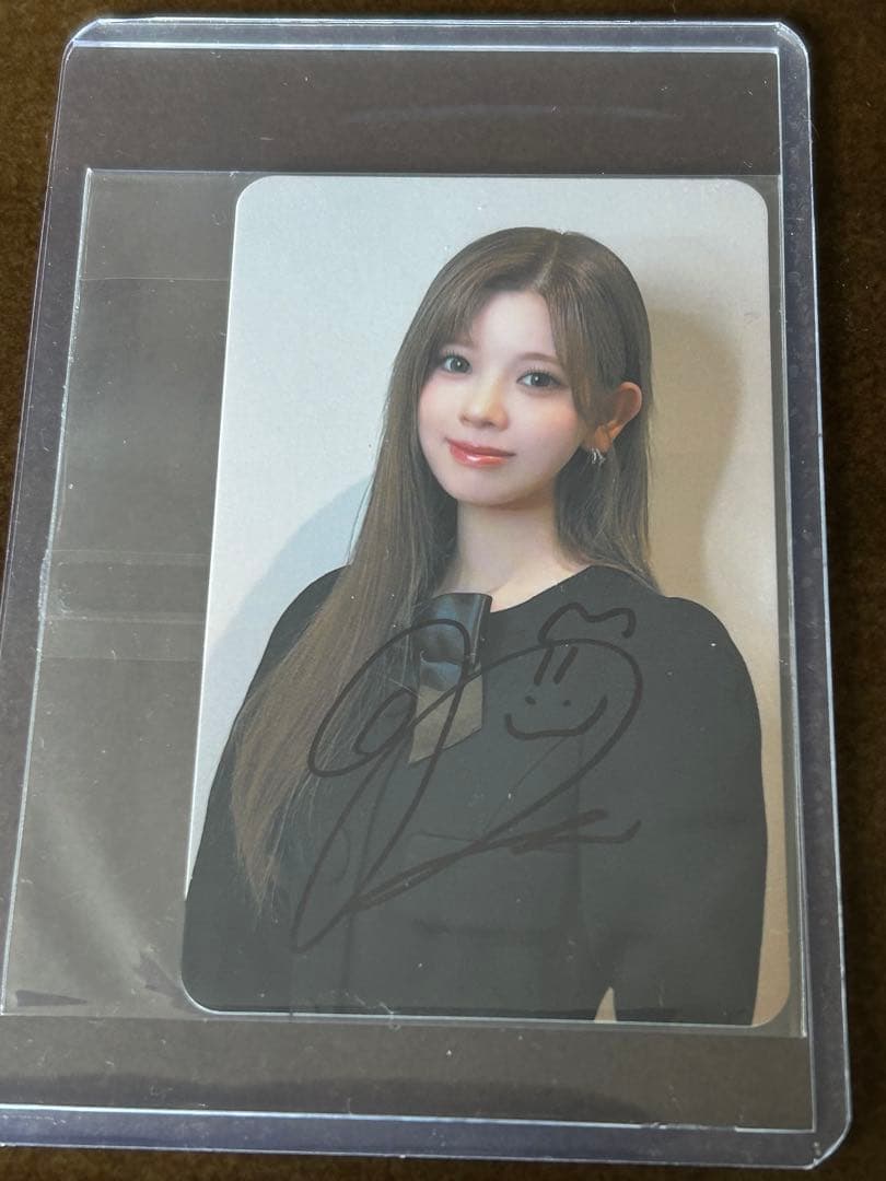 ITZY『Blah Blah Blah』チェリョン直筆サインチェキ