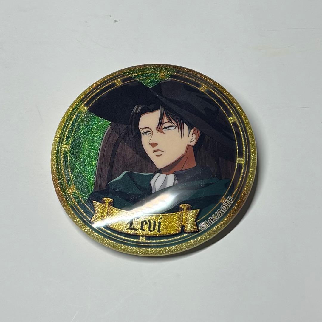 進撃の巨人 リヴァイ 缶バッジ ラメキラ - メルカリ
