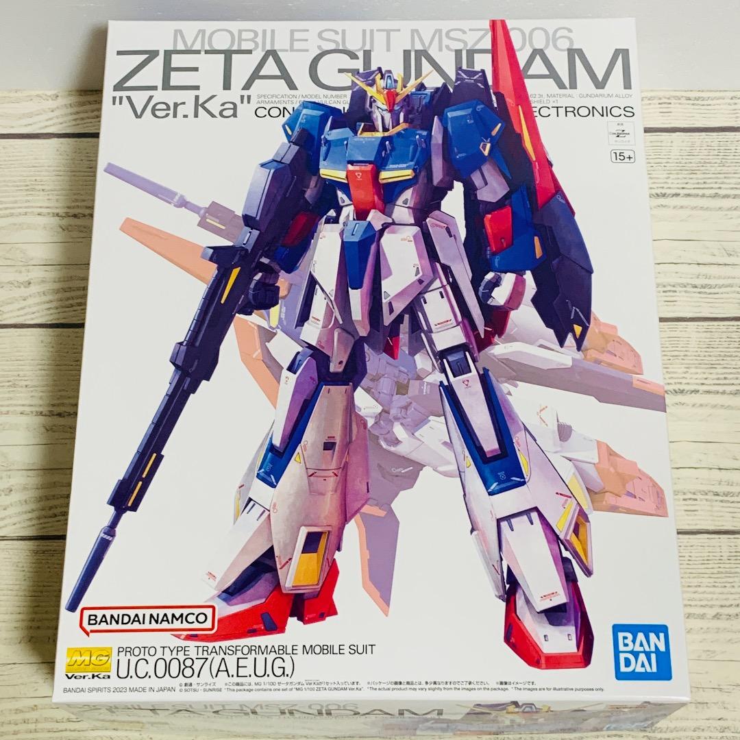 マスターグレード ゼータガンダム バージョンKa 未組立 新品 ガンプラ