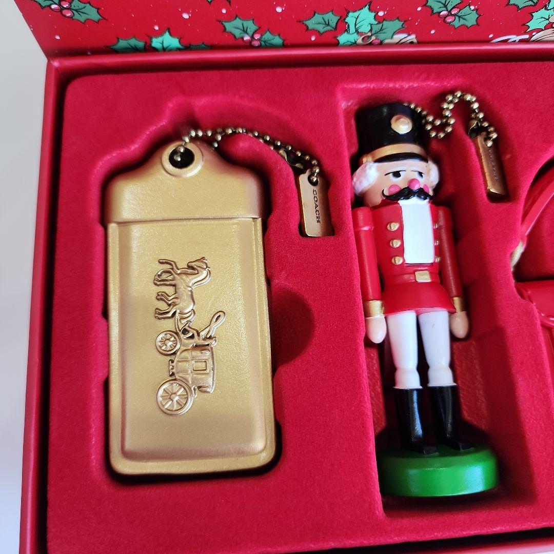 新品未使用】コーチ COACH クリスマスオーナメント チャーム