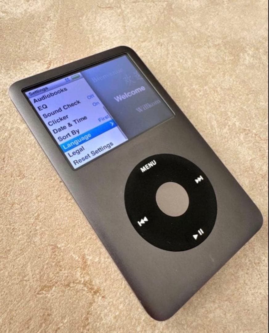 極美品】新品バッテリー iPod Classic 160GB MC297J/A - メルカリ