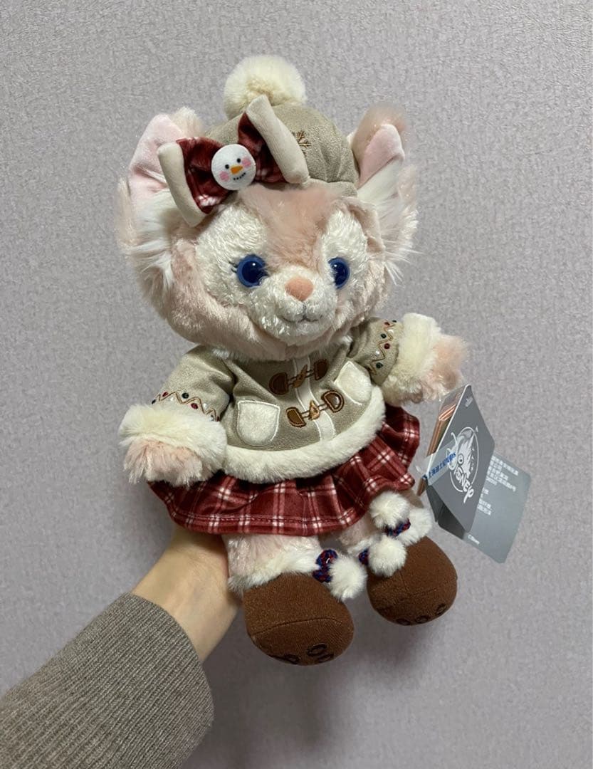 上海ディズニーランド2021年クリスマス限定 リーナベルぬいぐるみss