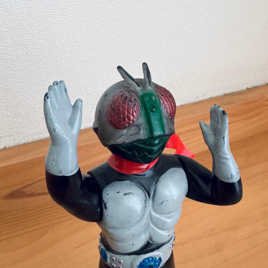 無版権 パチ】盆踊りライダー 当時物 ソフビ - メルカリ