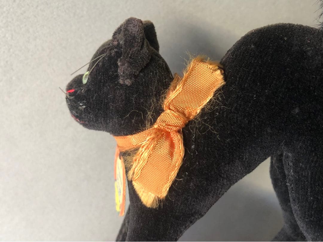 Steiff 猫のトムキャット 最小 黒猫 - メルカリ