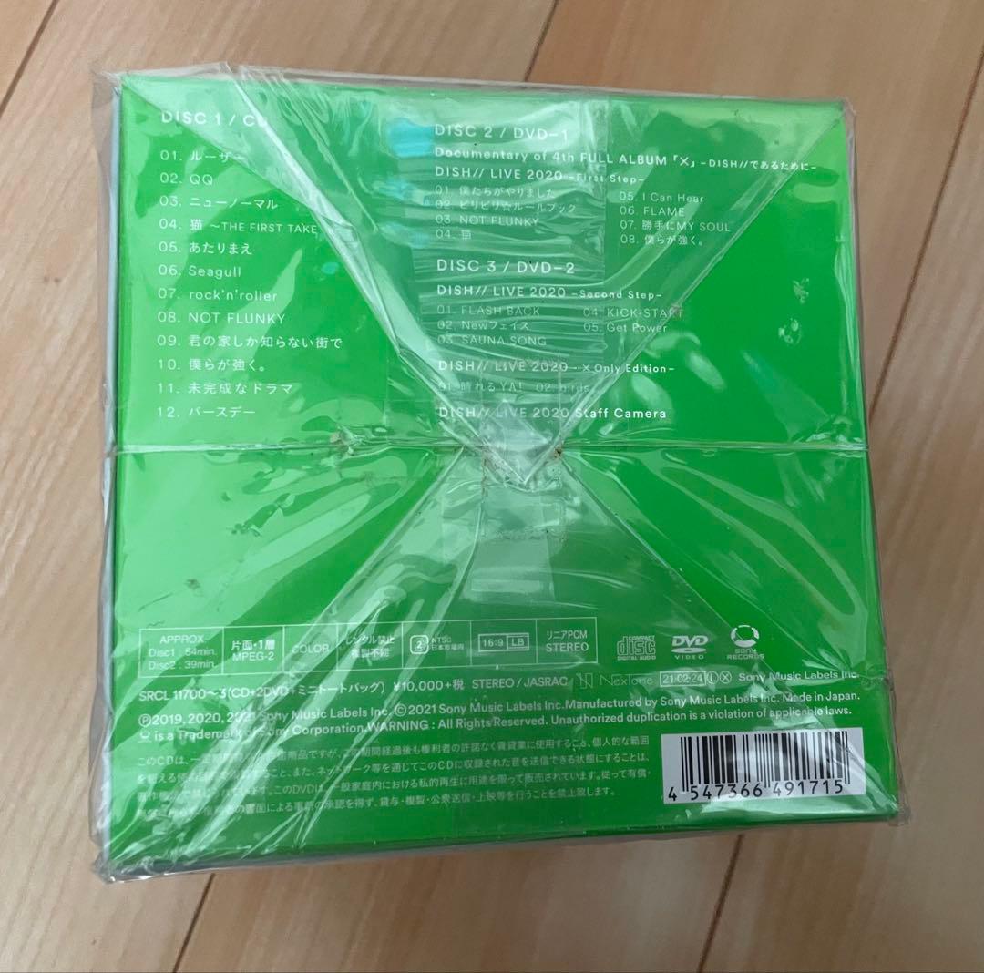 DISH// X CD + DVD 2021年リリース　新品未開封品