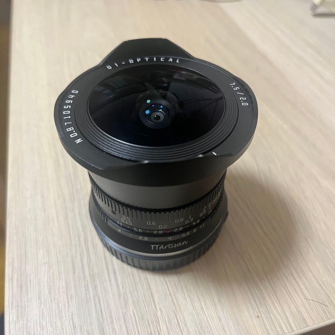 TTArtisan 7.5mm f2 fisheye ニコンZ