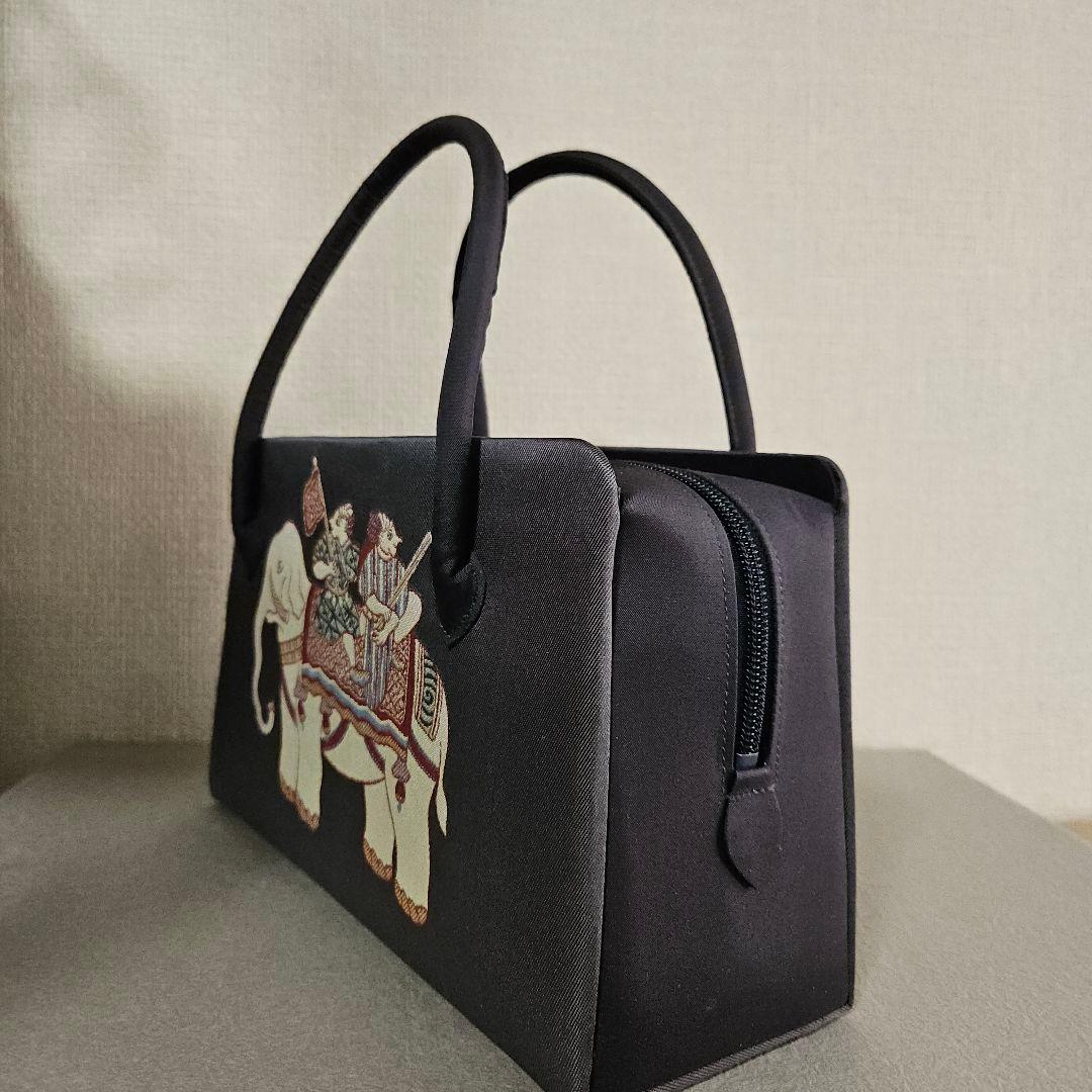 西陣縦錦の帯地を使用したバックと三分じめ(写真6) - メルカリ