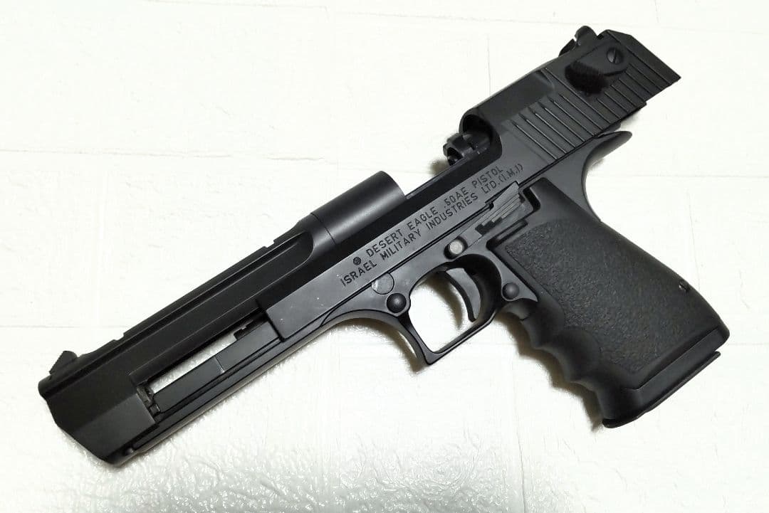 《理科室》東京マルイ デザートイーグル50AE ロング10inchバレル
