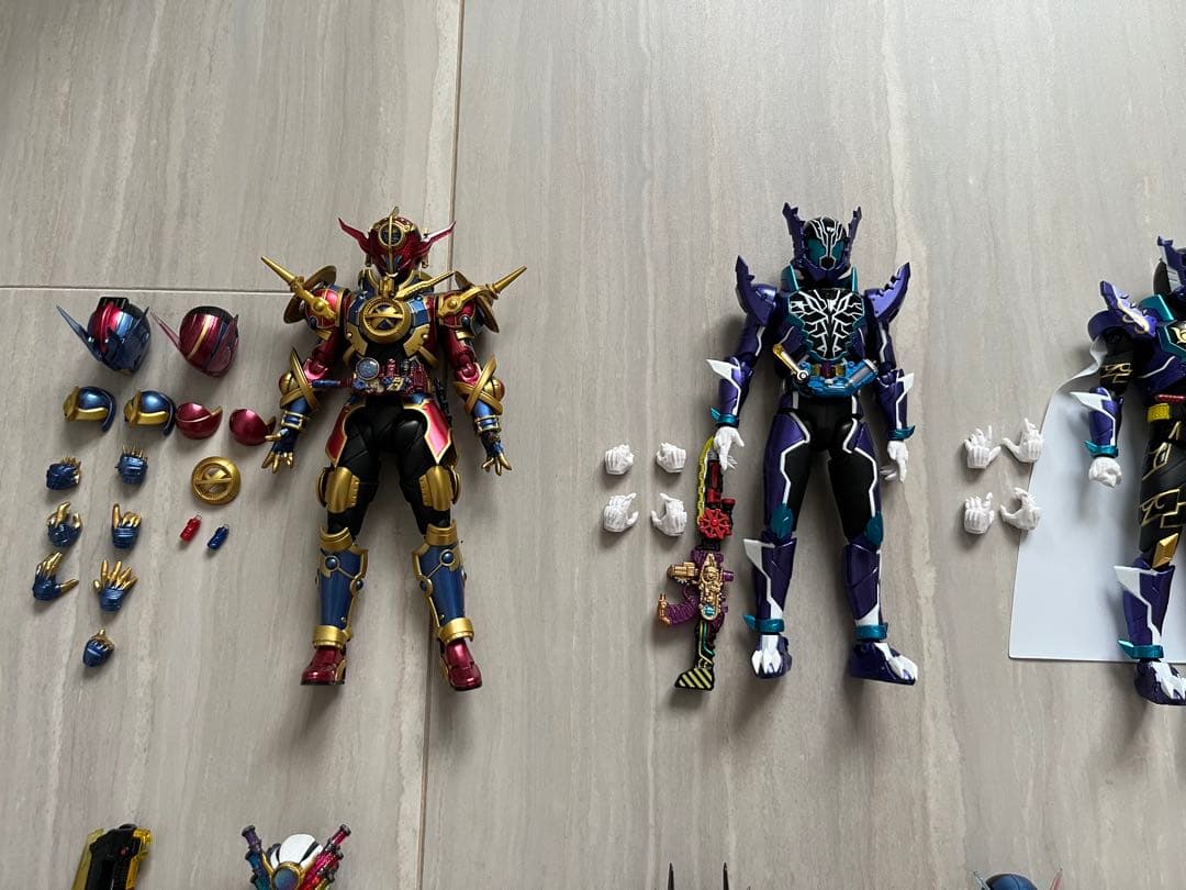 s.h.figuarts 仮面ライダービルド　10体セット