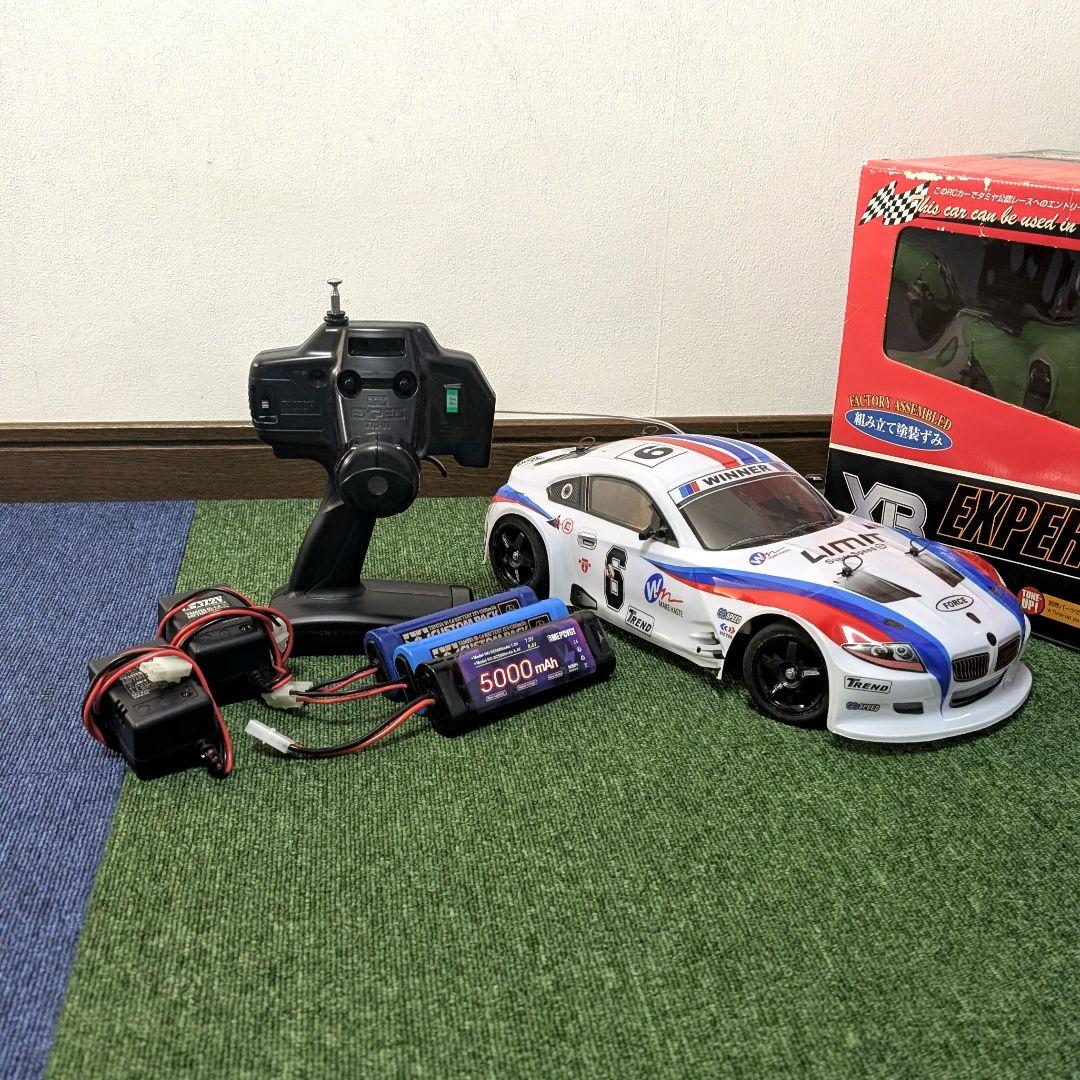 タミヤ　 Z4 1/10 RCカー ラジコン　バッテリー：充電器付き タミヤ バッテリーと充電器シリーズ タミヤ7.2Vレーシングパック1600SP