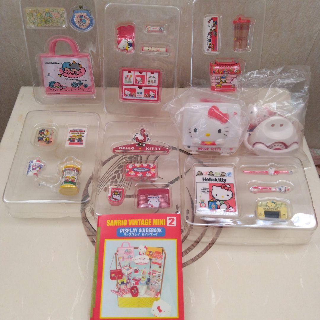 レトロサンリオおまけキティちゃん ハローキティ サンリオプレミアムマスコット おまけ 平成レトロ キティ