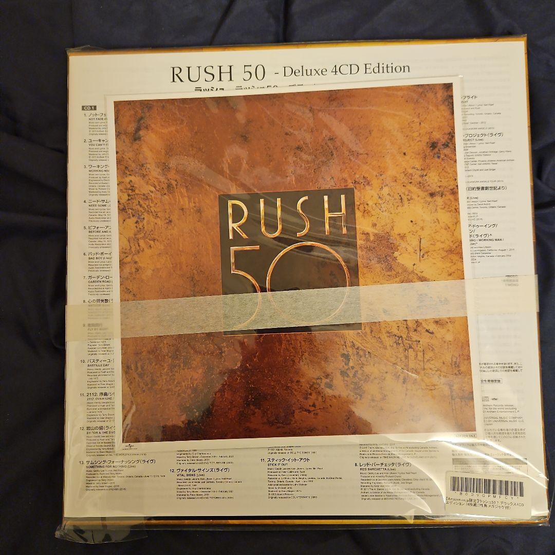 ラッシュ50 – デラックス4CDエディション 【Amazon.co.jp限定】