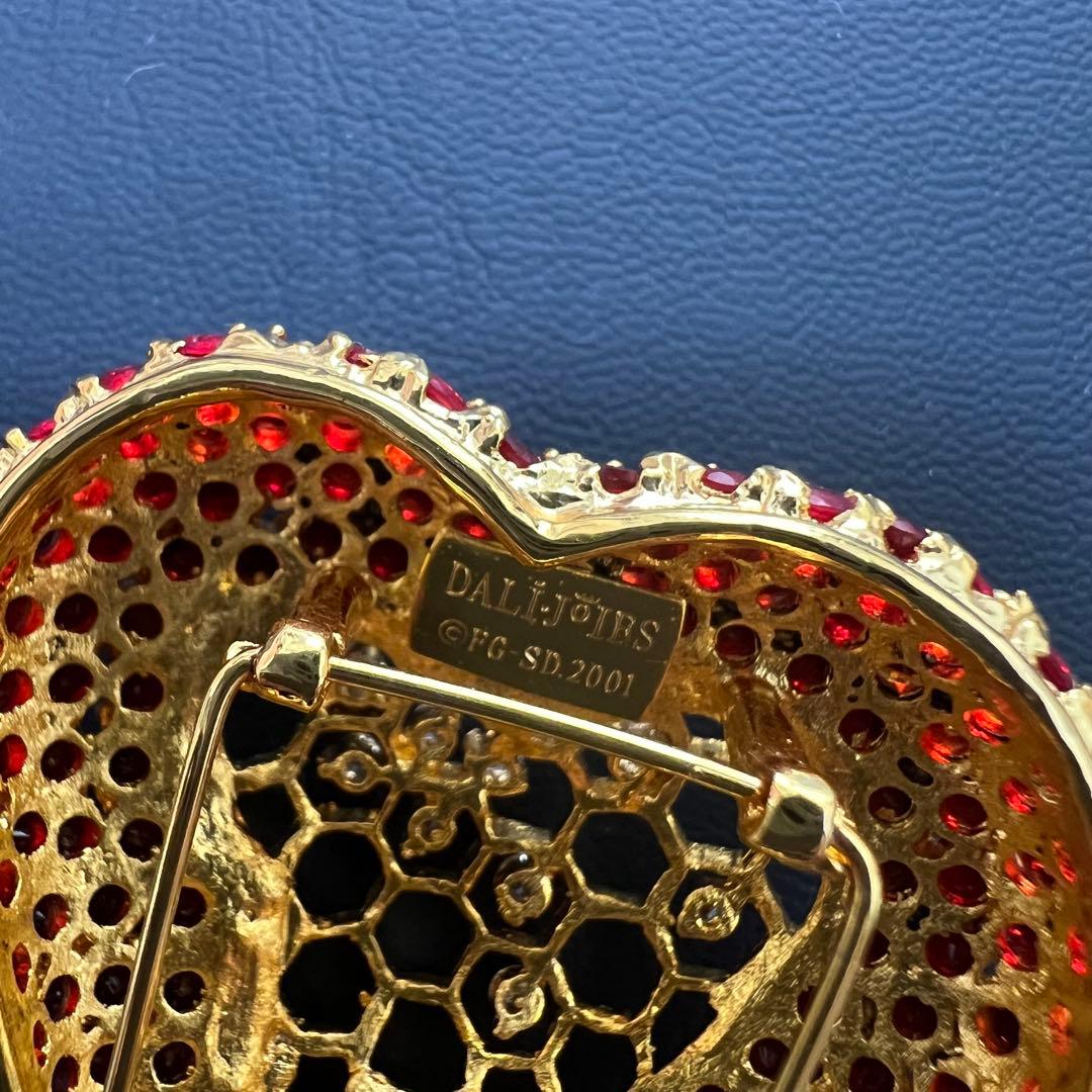 未使用DALI JOIES ハートブローチ♡サルバドールダリ レプリカ 希少