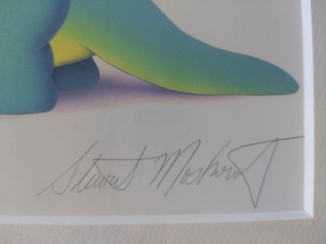 スチュワート マスコウィッツ 1/450 直筆サイン入シルクスクリーン