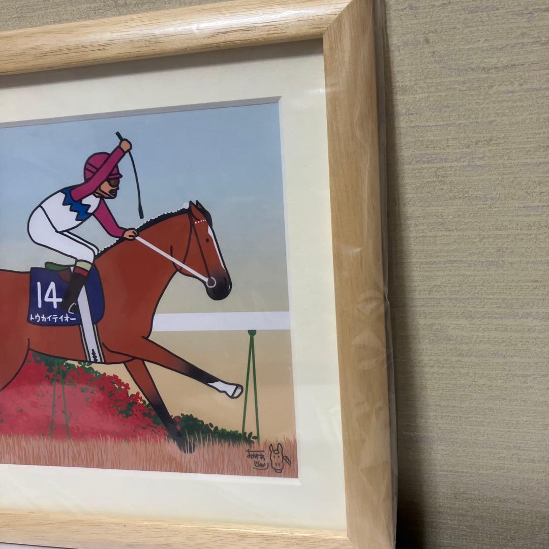 トウカイテイオーイラストパネル(おがわじゅり) - メルカリ