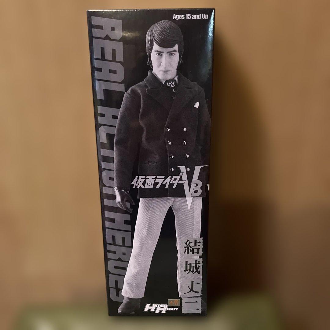 仮面ライダー V3 結城丈二　RAH フィギュア　人形 MEDICOM TOY - RAH DX ライダーマン