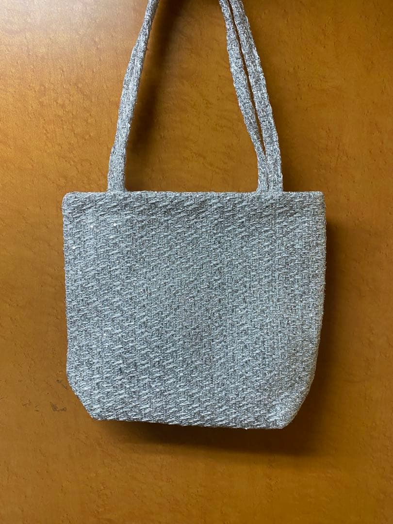 未使用☆シャネル☆ココマーク☆ツイード スパンコール☆トートバッグ