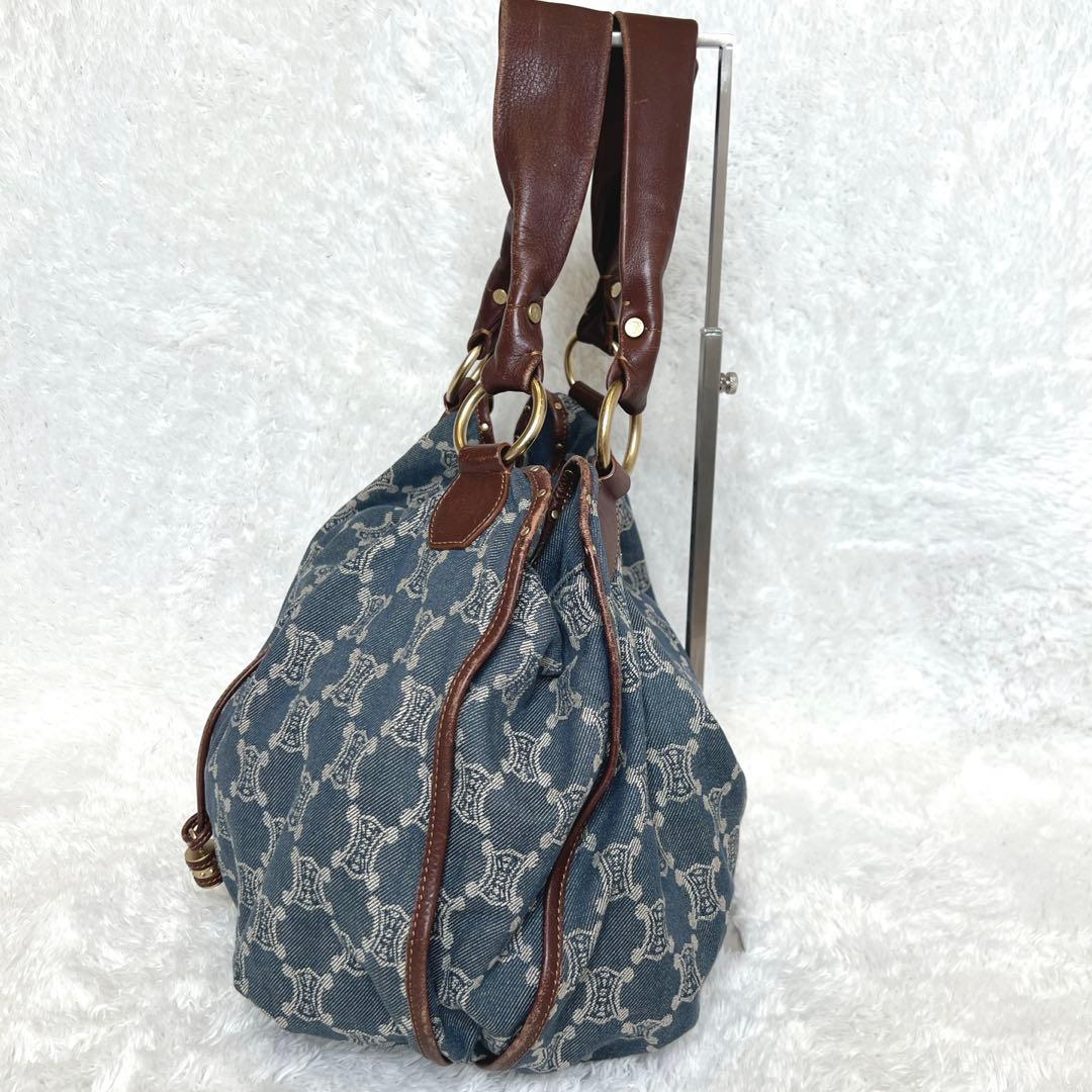 希少✨セリーヌ ハンドバッグ ビタースウィート パリマカダム デニム