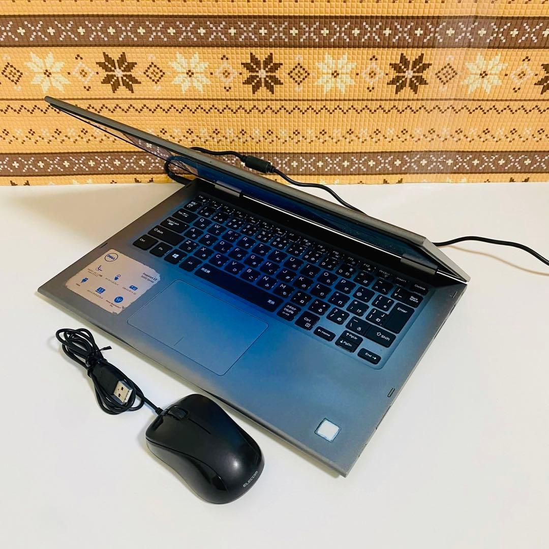 Y927 DellノートパソコンSSD高速コンパクトWindow11タッチパネル