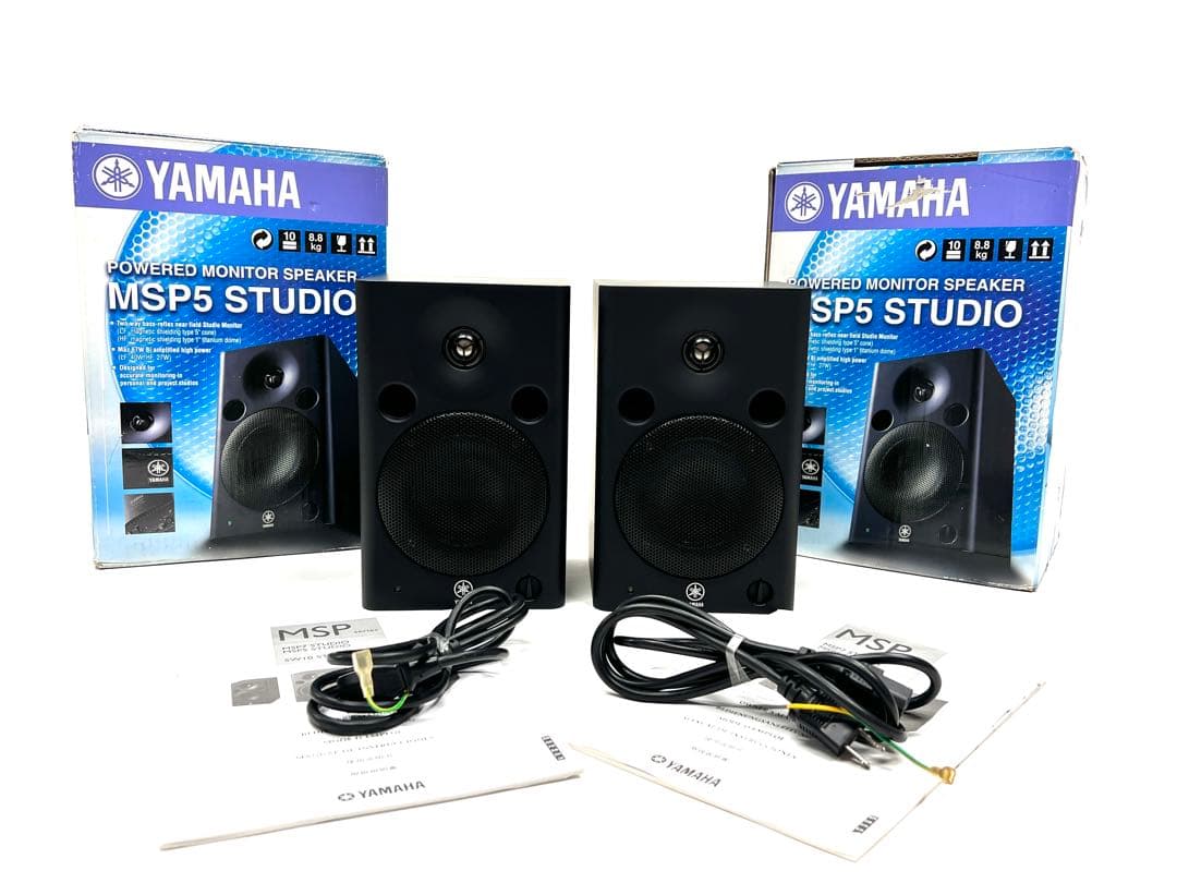Yamaha MSP5 Studio パワードモニタースピーカー ペア Amazon | YAMAHA MSP5 Studio ペア | モニタースピーカー | 楽器・音響機器