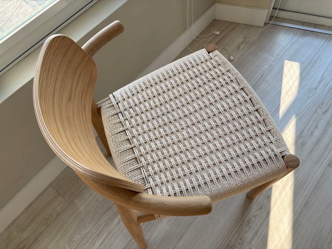 unico HILMA（ヒルマ）チェア ナチュラルオーク 美品 - メルカリ