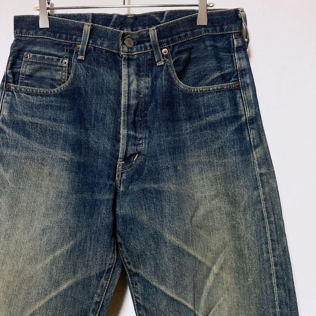 鬼ヒゲ 完璧 90s〜 リーバイス 日本製 503B デニム ジーンズ パンツ