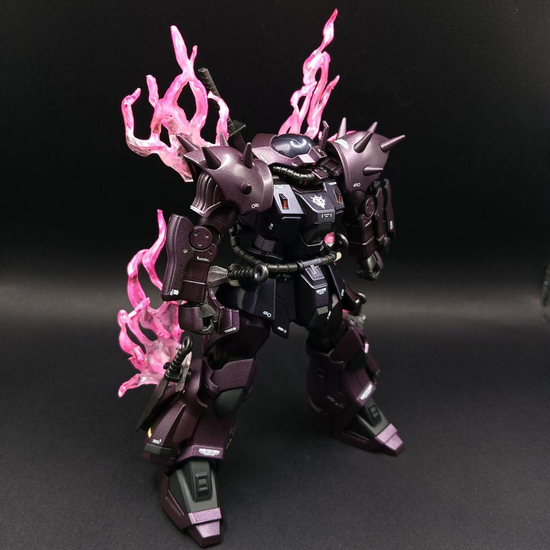 HGUC 1/144イフリートナハトつや消しキャンディ全塗装完成品自作エフェクト