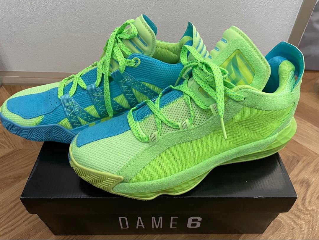 12/30値下げしました！【新品・未使用 ・箱付】デイム6 アディダス バッシュ 楽天市場】アディダス メンズ デイム6 バッシュ adidas Dame 6