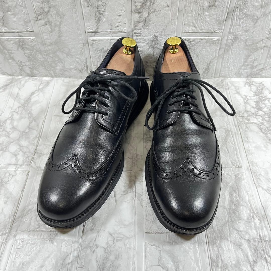 【美品】COLE HAAN オリジナルグランド　ウイングチップ　ブラック　28㎝ コール ハーン COLE HAAN オリジナルグランド 2.0 ウィングチップ