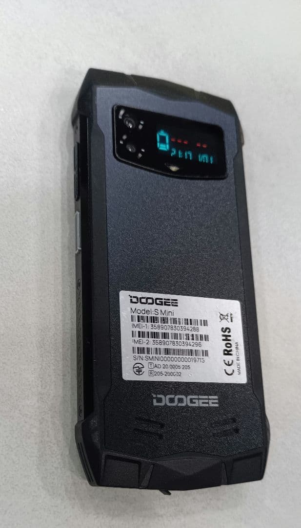 doogee s miniシムフリー RAM（8GB+7GB） ROM256GB - メルカリ