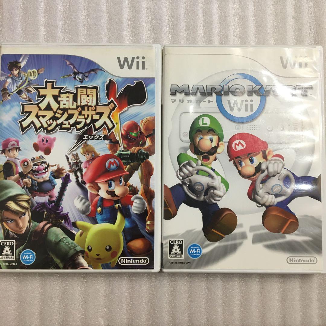 Wii マリオカート＆スマブラX - メルカリ