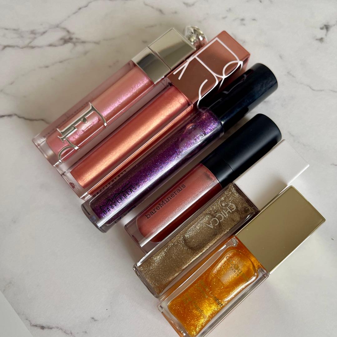 デパコスリップグロス11本セットNARS Dior MAC CHANEL限定品 - メルカリ